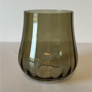 Smoked Glass Decorative Vase - Home Accents